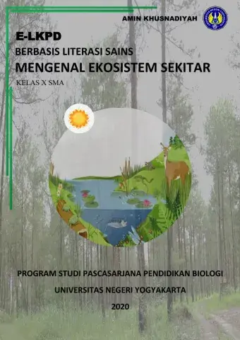 E-LKPD Ekosistem SMA Kelas X