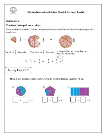 Addition- three digit