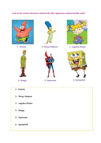 Appearance and Personality