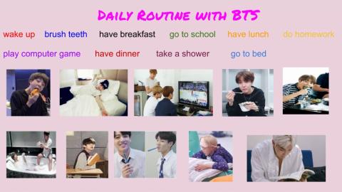 Daily routine with BTS