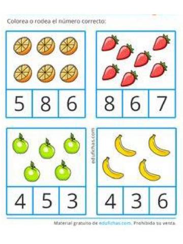 Contemos diferentes objetos....