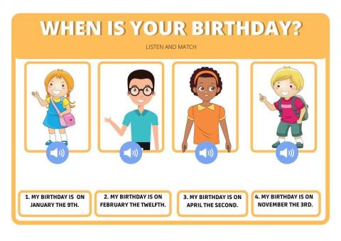 When is your birthday?