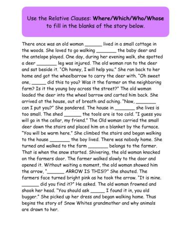 Relative Causes Story
