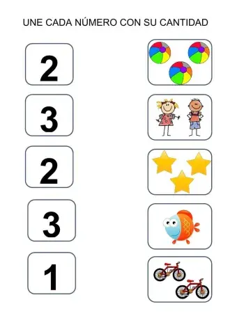 Unir grafía cantidad (1,2,3)