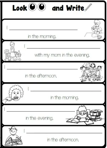 4.5. My Day - Daily Routines