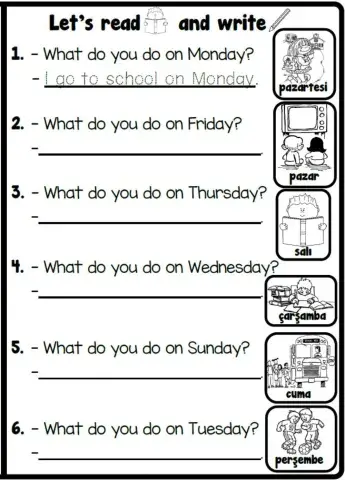 4.5. My Day - Daily Routines