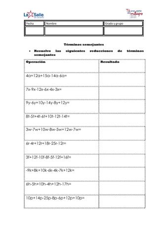 Términos semejantes