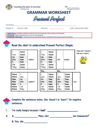 Present Perfect
