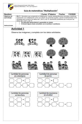 Guía de multiplicación