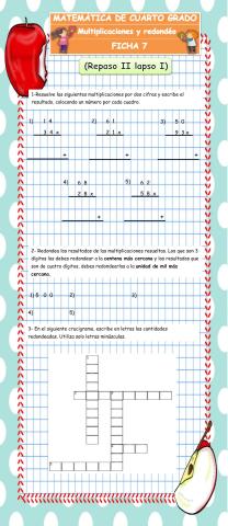 Multiplicación y redondéo