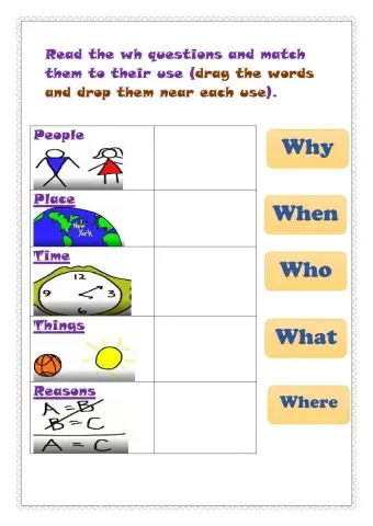 WH questions