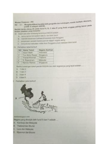 Penilaian Akhir Semester 1 Kelas 6