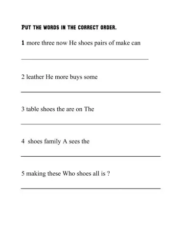 The shoemaker and the elves