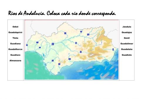 Ríos de Andalucía