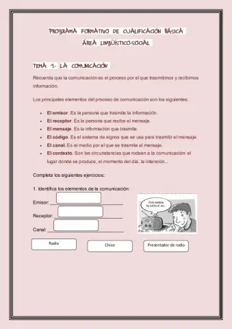 Repaso comunicación y gramática