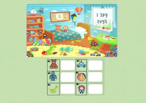 I spy toys