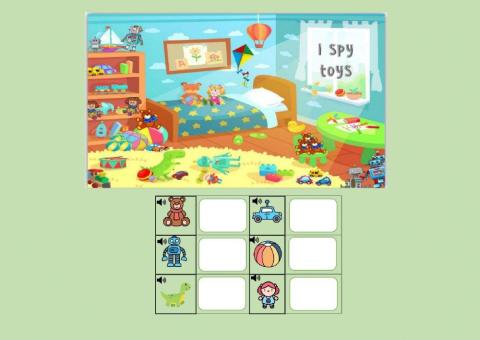 I spy toys