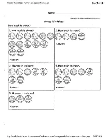 Dime - Penny Practice Pg 7