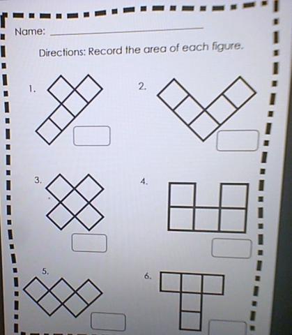 Area-unit squares