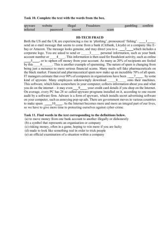 RT  Unit 4  Tasks 10-11