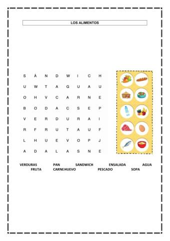 Los alimentos