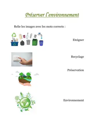 Préserver l'environnement