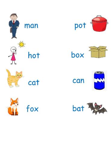 Rhyming Words K Skills U6, L7-11