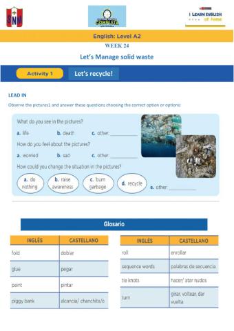 Let's manage solid waste