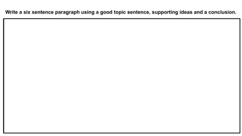 2a. Writing Paragraphs