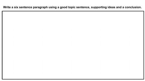 2a. Writing Paragraphs