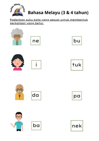 3 & 4 Tahun: BM (Keluarga 2)