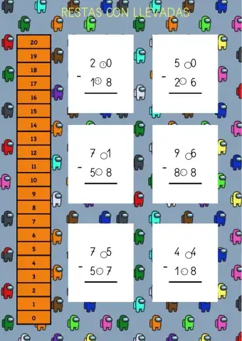 Restas con llevadas
