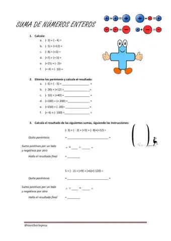 Suma de números enteros