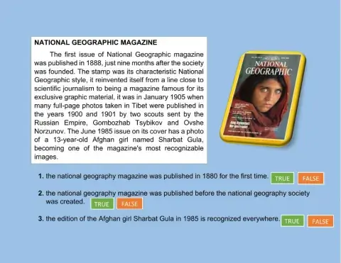 Passive voice read and T-F