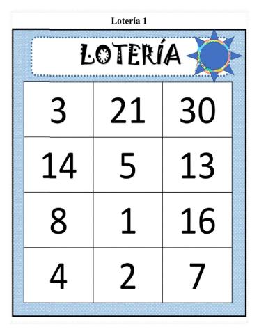 Lotería 1