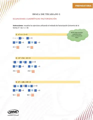 Ecuaciones Cuadráticas