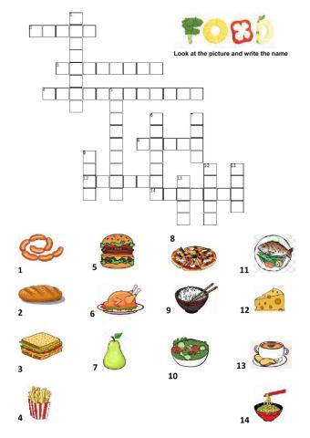 CROSSWORD FOOS