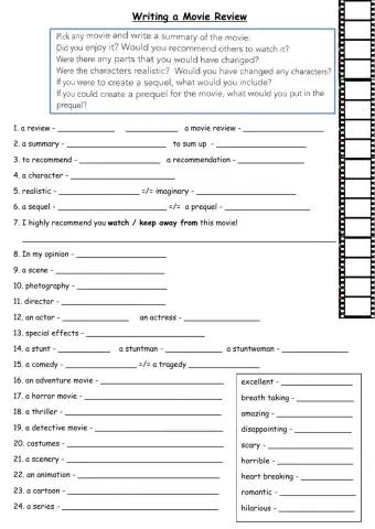 Movie Review, Dina Shterengas