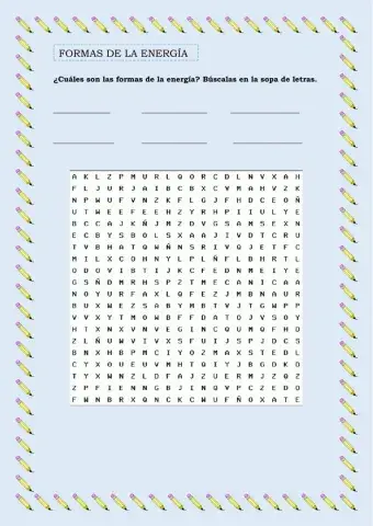 Formas de la energía