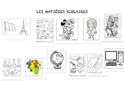 Les matières