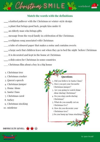 CHRISTMAS SMILE 2 (intermediate)