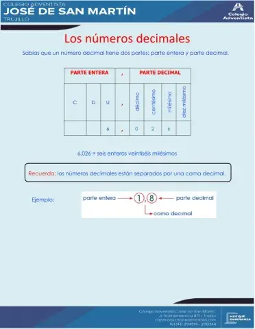 Números decimales