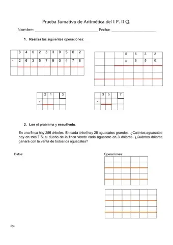 Sumativa de Aritmética