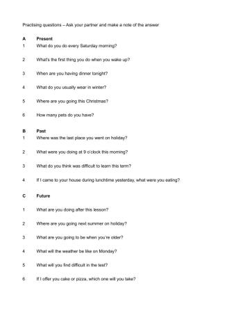 J3 December Revision Questions 2