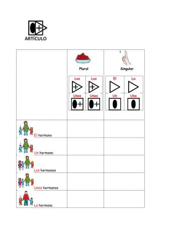 Determinante y articulo