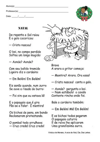 Atividade de natal