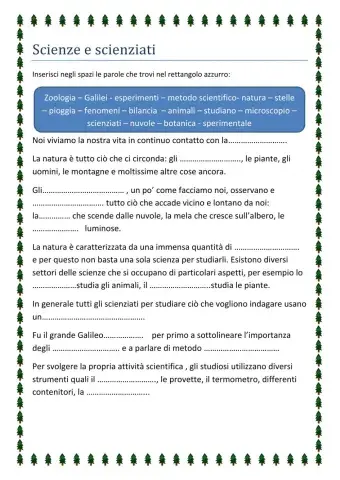 Scienza e scienziati
