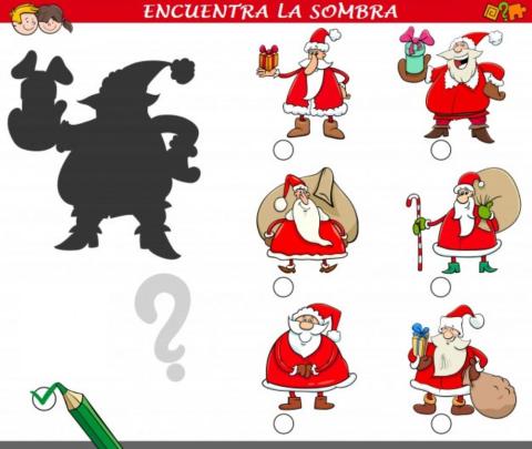 Encuentra la silueta 25