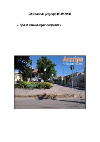 História do araripe