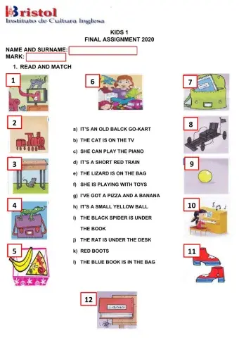 Kids 1 final assingment